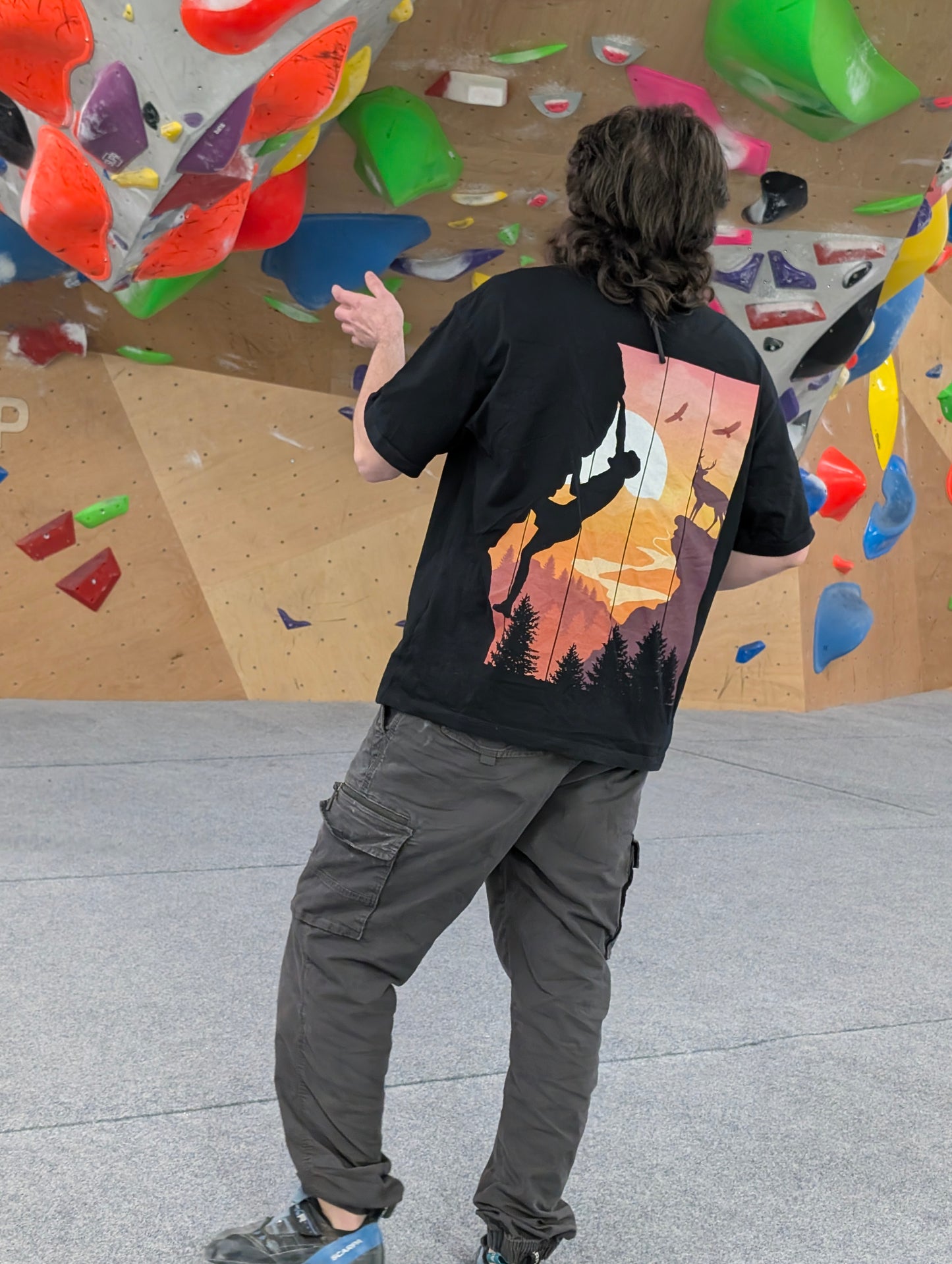 Climbing in the wild